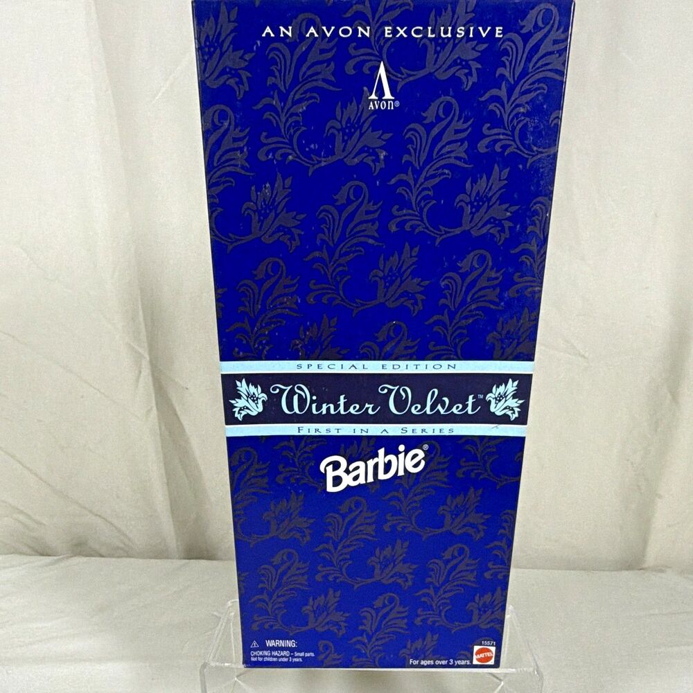1995 Barbie Winter Velvet Special Edition Avon Exclusive Mattel #15571 NRFB